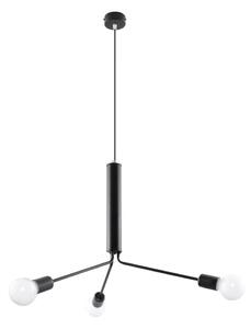Lustră pe cablu DUOMO 3D 3xE27/60W/230V negru