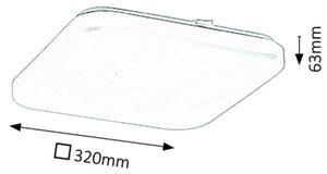 Rabalux 3344 - Plafonieră LED ROB LED/32W/230V