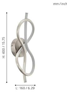 Eglo 97939 - Aplică de perete NOVAFELTRIA LED, 10W/230V