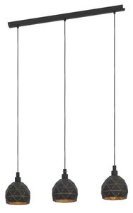 Eglo 97846 - Lustră pe cablu ROCCAFORTE 3xE14/40W/230V