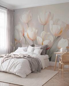 Tapet Lalele, Fototapet Flori, w05663 : Uwalls.ro