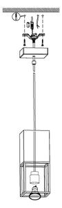 Eglo 97733 - Lustră LED suspendată pe cablu MONTEBALDO 1xGU10/5W/230V