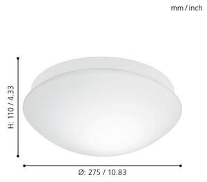 Eglo 97531 - Lampă baie cu senzor BARI-M 1xE27/20W/230V