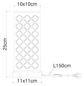 Globo 15229T1 - Lampă de masă CLARKE 1xE14/40W/230V