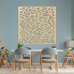 Panou de perete din lemn floral | KROKO