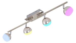 Briloner 2040-042 - LED RGB reglabil BAFFLE 4xLED/3,3W/230V + DO