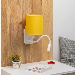 Brilagi -LED Lampă de perete flexibilă NUBILA 1xE27/25W/230V + LED/3W alb/galben