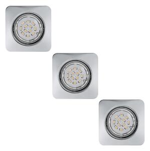 Eglo 78228 - SET 3xLampă încastrată LED PENETO 1xGU10/5W/230V