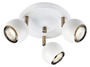 Markslöjd 106875 - Lampă spot COCO 3xGU10/35W/230V alb