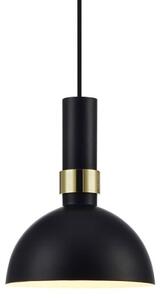 Markslöjd 106974 - Lustră pe cablu LARRY 1xE27/60W/230V negru/auriu