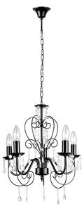 Lampă suspendată EBT010-5CP BLACK