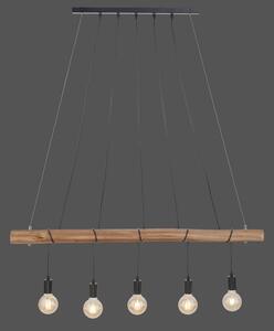 Leuchten Direkt 15515-18 - Lustră pe cablu DAMIAN 5xE27/60W/230V