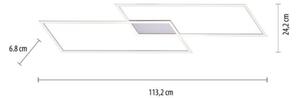 Paul Neuhaus 8194-55 - LED Lustră aplicată dimmabilă INIGO 2xLED/20W/230V
