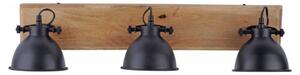 Leuchten Direkt 11983-18 - Lampă spot SAMIA 3xE14/40W/230V negru