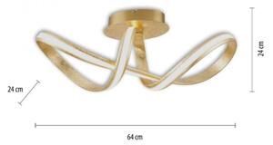 Paul Neuhaus 8331-12 - LED Lustră pe cablu dimmabilă MELINDA 1xLED/30W/230V