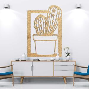 Pictură murală de design din lemn cu motiv vegetal - ELIEE