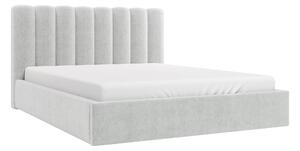 Pat ComfiDream StylosDublu, Gri deschis, 140x200, Tapiterie, Somiera patSomiera pat, 15x21x11cm