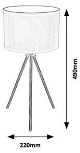 Rabalux 5597 - Lampadar STANISLAW 1xE27/60W/230V