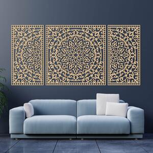 Decorațiune murală din lemn Mandala | FLOFER