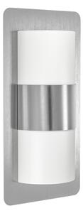 Eglo 98085 - Iluminat exterior CISTIERNA 2xE27/10W/230V IP44 crom mat