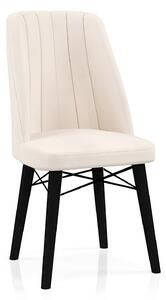 Scaun Babyface Madrid Gri Picioare Negru