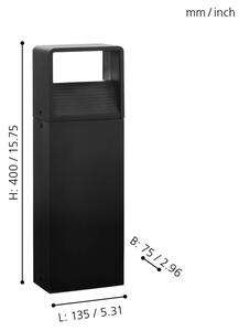 Eglo 98271 - Lampă exterior LED DONINNI LED/6W/230V IP44