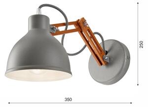 Aplica de perete MARCELLO, 1x E27, 60W, 230V