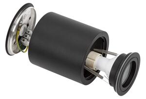 Spot de baie CHLOE 1xGU10/6W/230V IP65 rotund negru