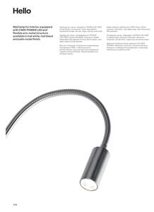 Redo 01-1195 - Aplică perete LED HELLO 1xLED/3W/230V