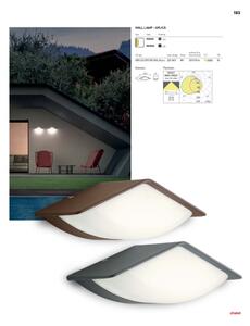 Redo 90002 - Lampă de perete LED pentru exterior CHALET, 8W, 230V, IP54