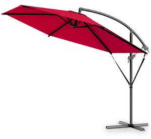 Deuba Umbrelă de grădină cu UV 80 + Ø300 cm - roșu