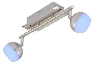 Briloner 2040-022 - Spot LED RGB dimabil 2xLED/3,3W/230V cu DO