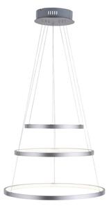 Lustră LED dimabilă suspendată pe cablu CIRCLE LED/15W/230V + LED/20W + LED/25W