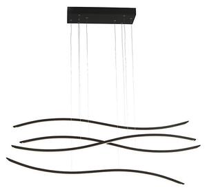 Azzardo AZ2912 - Lustră LED pe cablu dimmabilă WAVES 4xLED/70W/230V