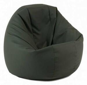 Fotoliu Relaxo XL , Material Piele ecologica - Dark Green