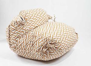 Fotoliu tip Perna Magic Pillow XXL, Material Textil - Zappity Orange