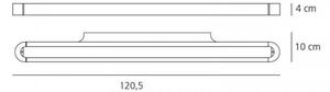 Artemide AR 1917010A - Aplică de perete TALO 120 LED/51W/230V