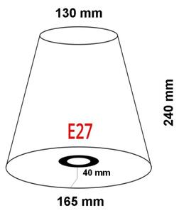 Abajur FARO 2P0311 REM E27 d. 165 mm bej