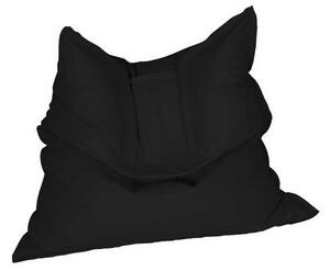 Fotoliu tip Perna Magic Pillow, Material Piele ecologica - Negru