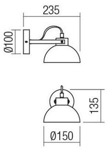 Redo 04-510 - Aplică perete copii EOLO 1xE27/42W/230V