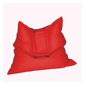 Fotoliu tip Perna Magic Pillow, Material Piele ecologica - Bloody Red