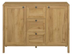 Comodă Keira 2D3S (Stejar craft auriu). 1052992