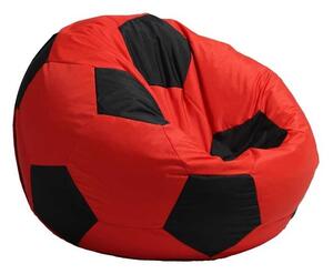 Fotoliu Minge Telstar XXL, Material Textil - Red & Black