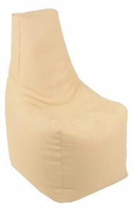 Fotoliu tip Scaun Sunlounger, Material Piele ecologica - Nude