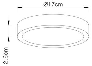 Globo 12366-22 - Plafonieră LED reglabilă VITOS LED/22W/230V