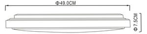 Globo 48408-32 - LED Plafonieră dimmabilă KALLE 1xLED/32W/230V