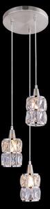 Globo 15760-3 - Lustră pe cablu de cristal WOLLI 3xE14/40W/230V