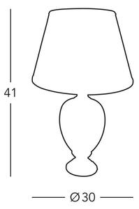 Lampă de masă DAMASCO 1xE27/60W/230V Kolarz 0094.70S