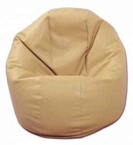 Fotoliu Relaxo XL, Material Piele ecologica - Nude