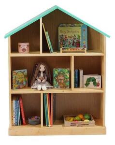 Casuta biblioteca BookHouse, Material Lemn Masiv - Marshmallow Green
